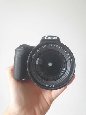 Canon EOS 200D 24.2MP Digital SLR Camera - Black (Kit with EF-S 18-55mm...
