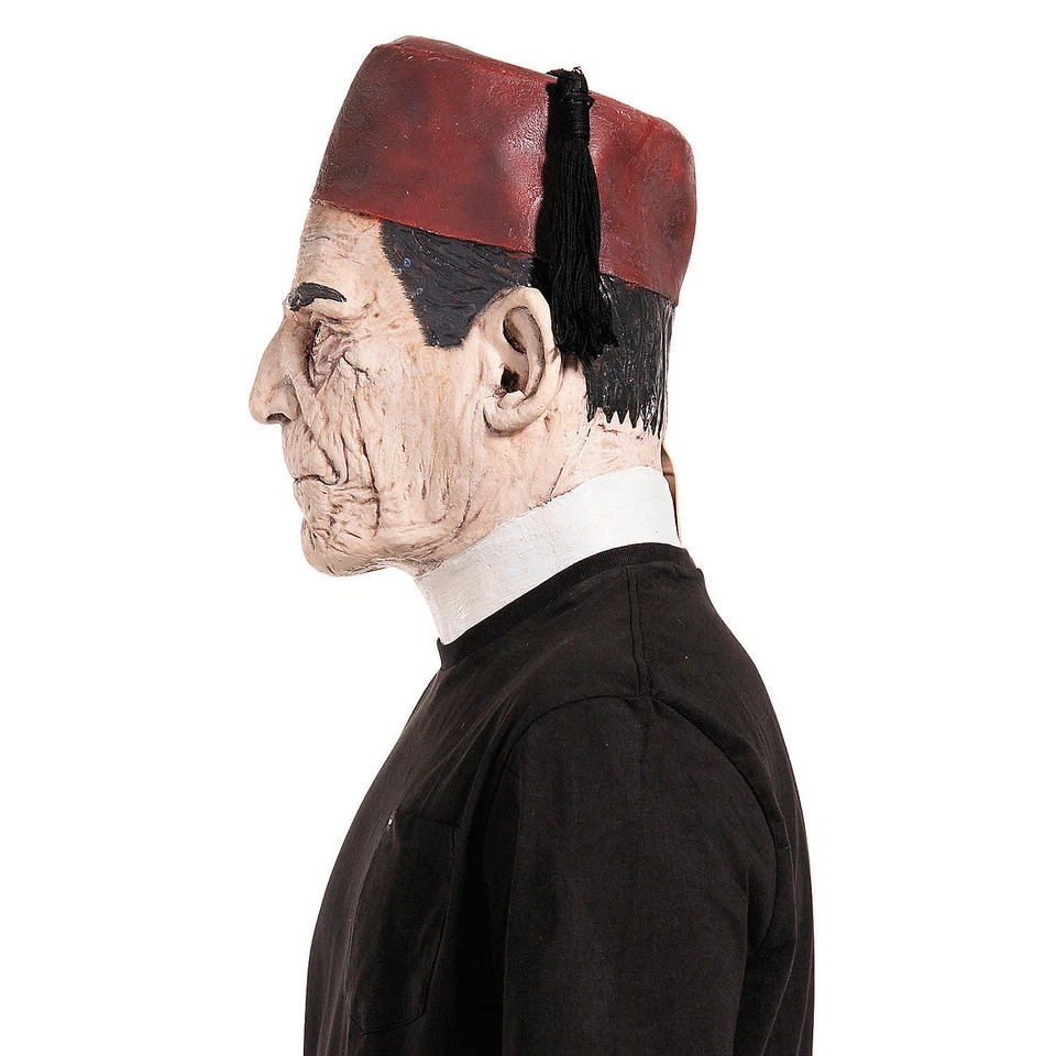 Acessório fantasia máscara adulto universal clássico monstros The Mummy Ardeth Bey - Imagem 3 de 4