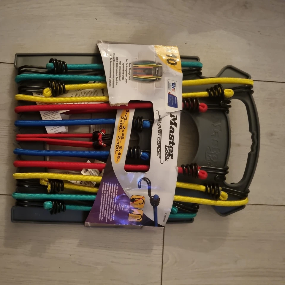 Juego de 10 piezas elásticas Master Lock - MLK3043E Foto 2 de 4