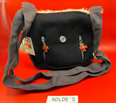 FUZZY NATION ファジーネーション　ミニチュアシュナウザー　バッグ FuzzyNation Brown Dog Purse Dachshund DS229B2TF439 | eBay