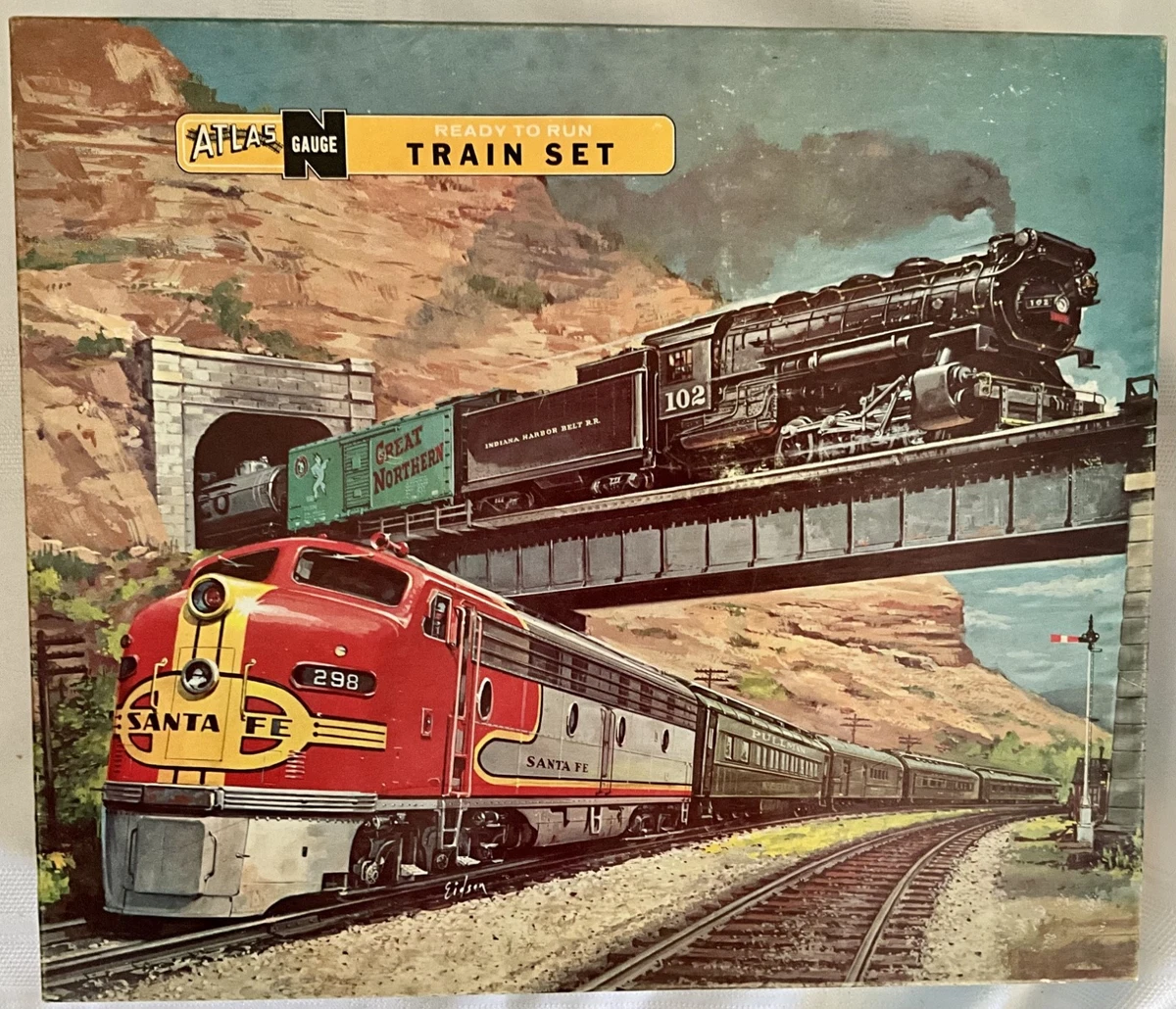 ATLAS Nゲージトレインセット　atlas ngauge trainsets Atlas N Model Railroad Starter Sets & Packs for sale - eBay