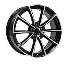 4x 2DRV by Wheelworld  WH28 8,0x19 ET45 schwarz hochglanzpoliert Alufelge