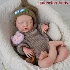 46cm silicone doll silicone reborn doll handmade whshable toys gifts crafts