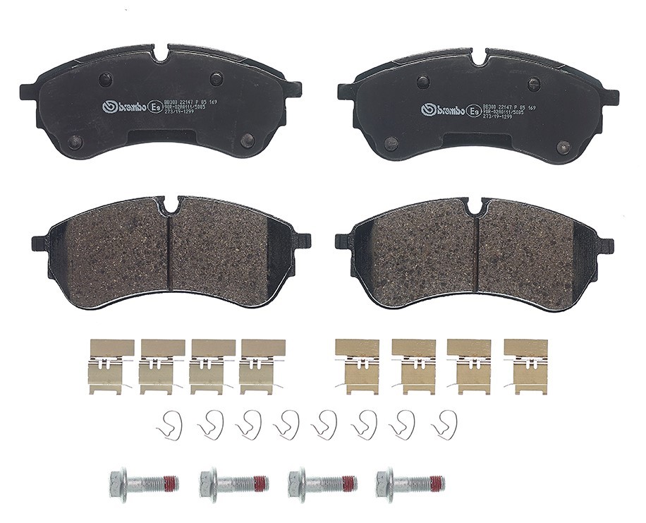 Brembo Brake Pads Set P85169 65508206000 2N0698151 7T0698151 22147 OE Quality - Image 2