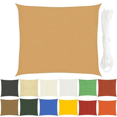 Quadrat Sonnensegel HDPE 160 g/m² Sonnenschutz UV Schutz Windschutz Terrasse