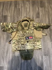 British Army Virtus MTP Scalable Tactical Vest Body Armour & Extras 