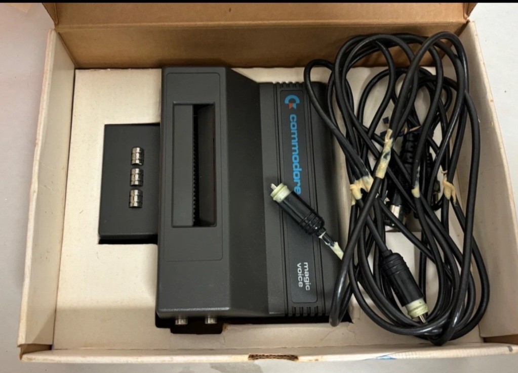 UNTESTED Commodore 64 - Magic Voice Speech Module - In Original Box