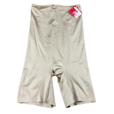 SPANX Simplicity Nude Hi Waist Shaper Shorts Women's Medium NWT Slimming Basics