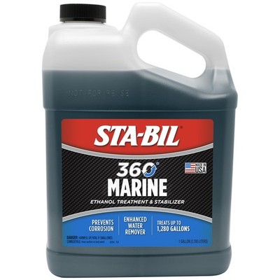 Marine Fuel System Treatment - 1 Gallon, Cleans Injectors, Removes Water, Protec
