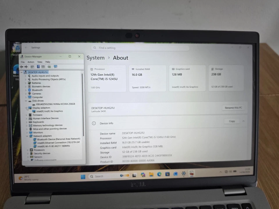 Dell Latitude 5430 · i5-1245U · 16GB · 256GB, photo 2 of 5