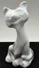 Fenton FAGCA Slag Happy Cat FAGCA GLASS ONE OF A KING WITH STICKER