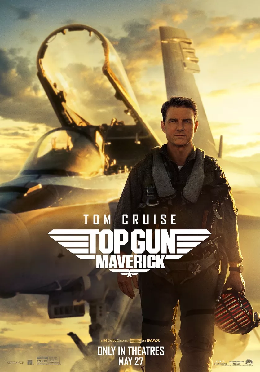 struktur Shinkan forlade TOP GUN Maverick (2022) Tom Cruise Movie Poster Poster #123 | eBay