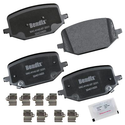 Disc Brake Pad Set-Priority One Ceramic BPR Bendix CFC2231