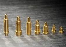Copper + gold plating Plated Current Pogo Pin Probe Spring Loaded SMT 2-9mm