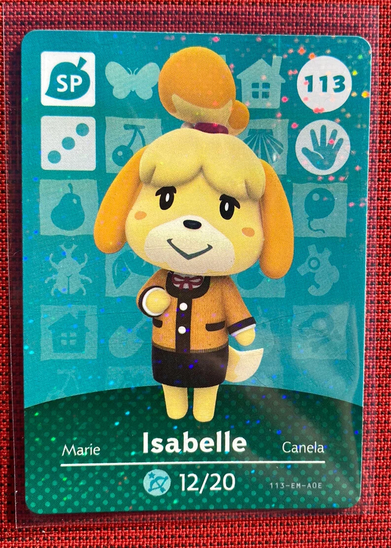 Isabelle amiibo card deals