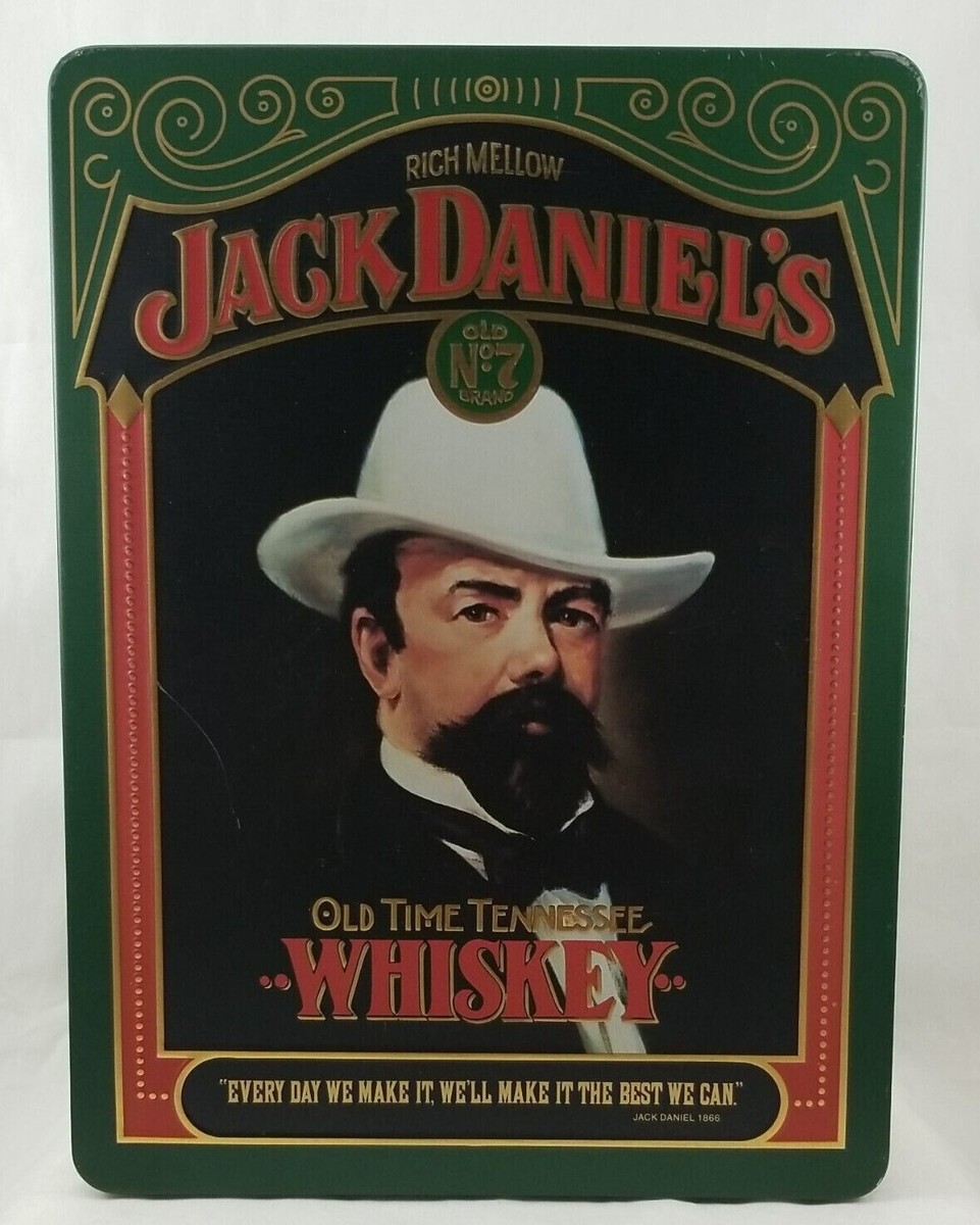 Vintage Jack Daniels Old Time Tennessee Whiskey, Old No 7 Rich