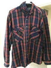 flannel shirt for men / XL