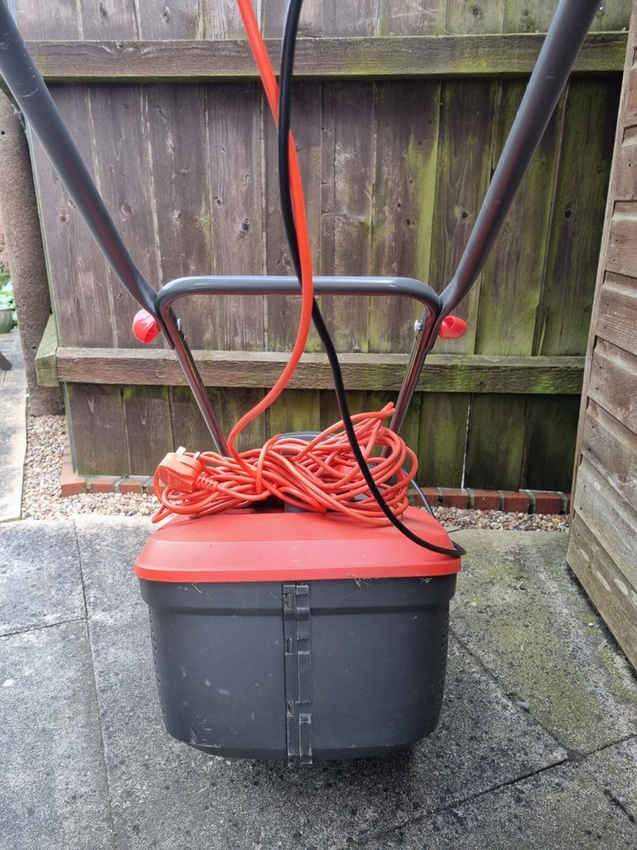 Flymo Rotary Electric Corded Lawn Mower Model 967663401 For Parts Or