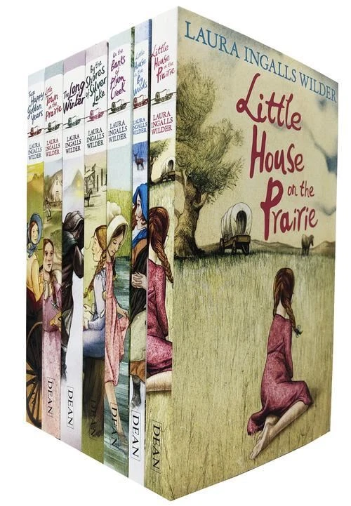Little House on The Prairie Series 7 Books Collection by Laura Ingalls Wilder L