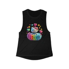 Women's Flowy Scoop Muscle Tank