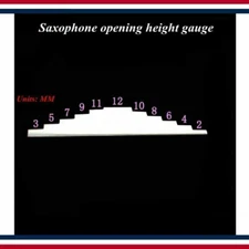 Saxophone Repair Tools - Saxophone Opening Height Steel Gauge Tool 2024 NEW