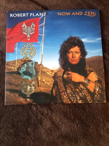 Robert Plant- Now And Zen Vinyl 1988 LP 1980s Rock Led Zeppelin Lead M/NM