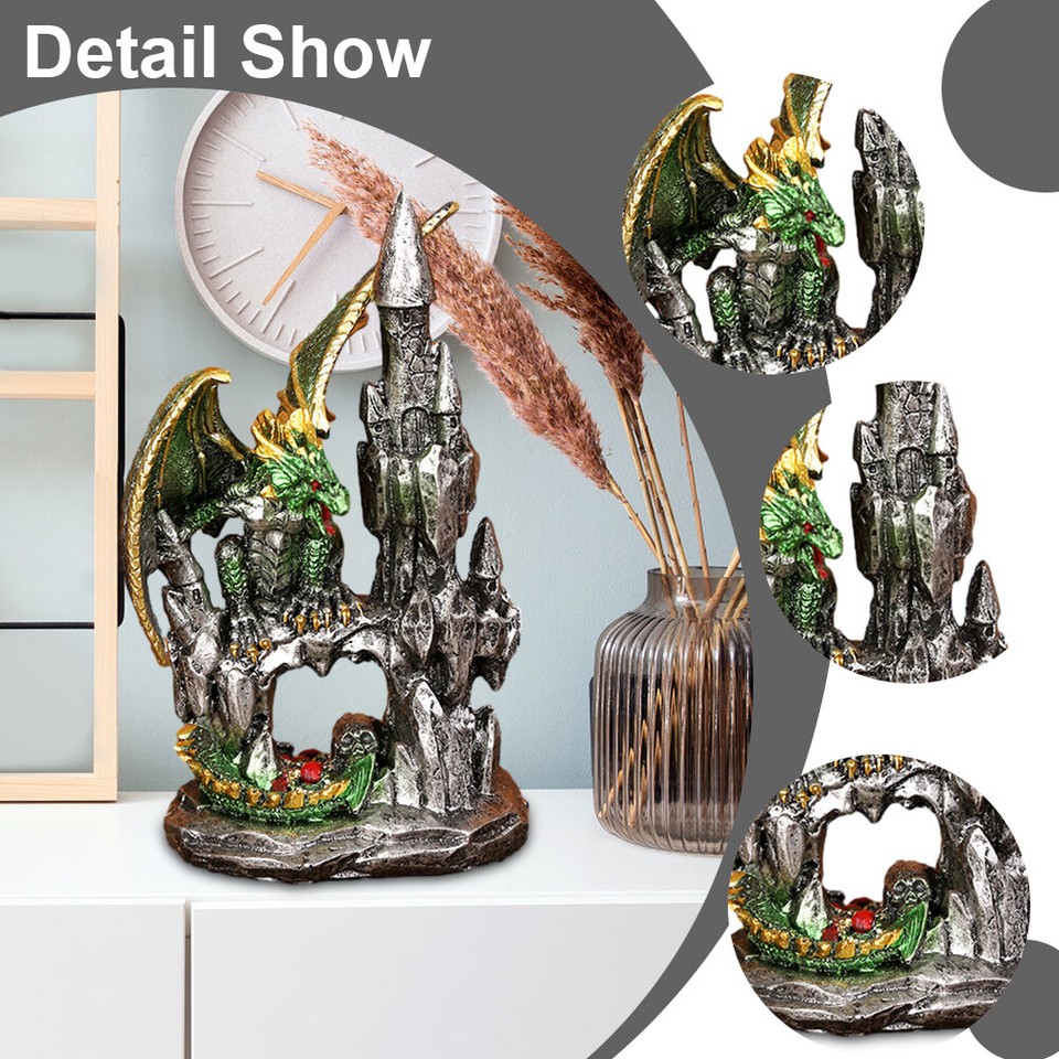 Halloween Dragon Statue Festival Theme Animal Dragon Figure Creative