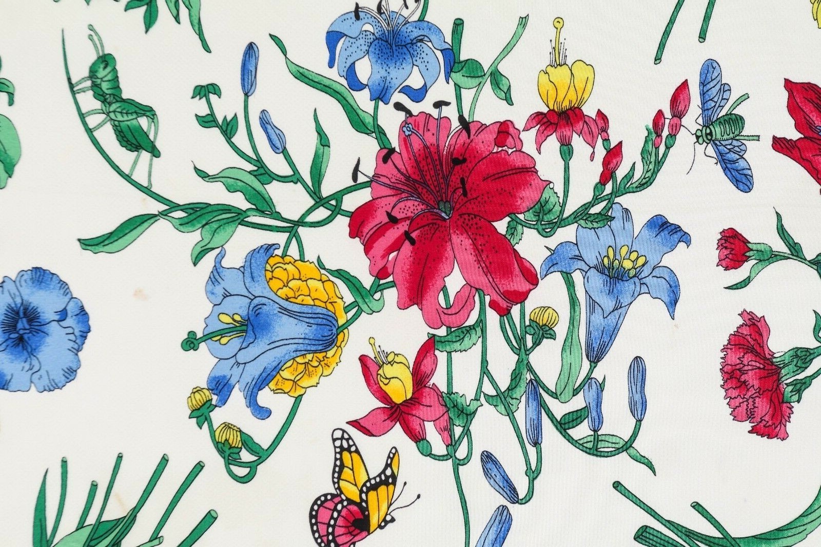 Authentique Foulard " Gucci " / Authentic " Gucci " Scarf eBay