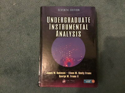 Undergraduate Instrumental Analysis