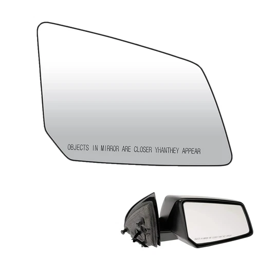 Passengers Right Side Exterior Heated Mirror Glass For Acadia Outlook Traverse