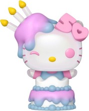 FLAWED Box Hello Kitty 50th Anniversary Hello Kitty w/ Cake Funko Pop Figure