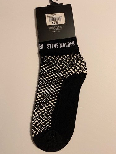 Steve Madden Women's Fishnet Anklet Socks Shoe Size 5-10 BNWT/Hangers. New - Picture 7 of 7