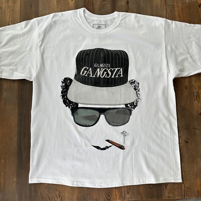 VINTAGE New From 2006 Jeepney ''Gangsta''  Eazy-E T-Shirt White XXL Last One!