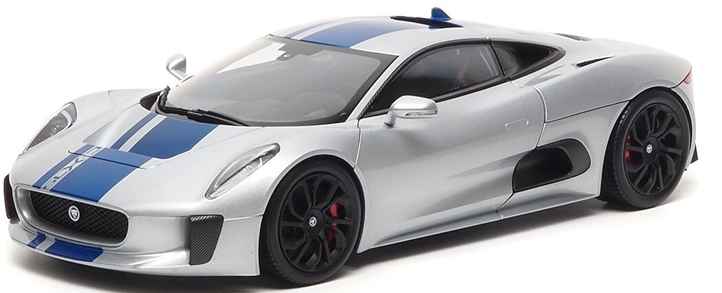 Jaguar C-X75 Silver 1/18 - ALM810601 ALMOST REAL | eBay