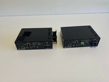 Shelf1: Lot of 2 Crestron QM-RMCRX-BA QuickMedia Room Media Controller