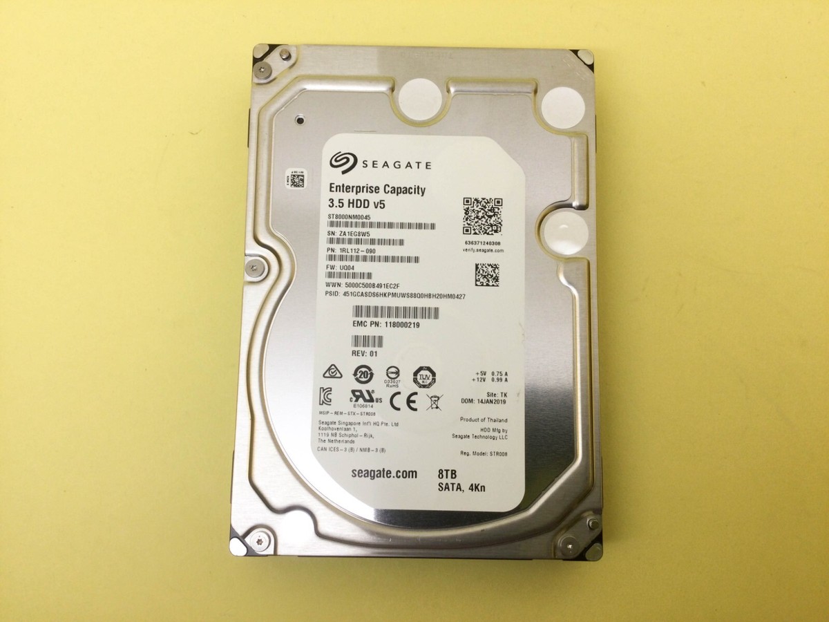 【正常】Seagate HDD 8TB ST8000DM004 Seagate Barracuda ST8000DM004 - hard drive - 8 TB - SATA 6Gb/s