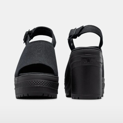 Converse Chuck 70 De Luxe Sandal Heel Black - A12567C  display picture 1