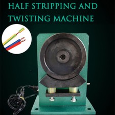 Half Stripping Twisting Machine Wire Cable Multi-core Wire Peeling Machine 220V