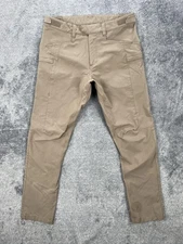 Ten Thousand Pants Mens Medium Khaki Athletic Training Utility Performance