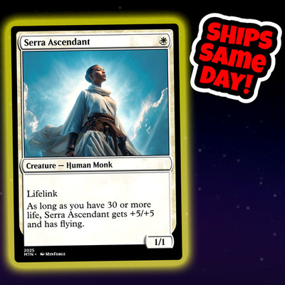 Serra Ascendant - Custom Art Magic: The Gathering Playtest Card - Commander EDH