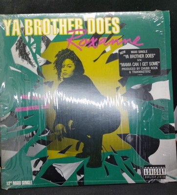 Roxanne Ya Brother Does / Mama Can I Get Some VG+ Vinyl 12 Inch 1992 