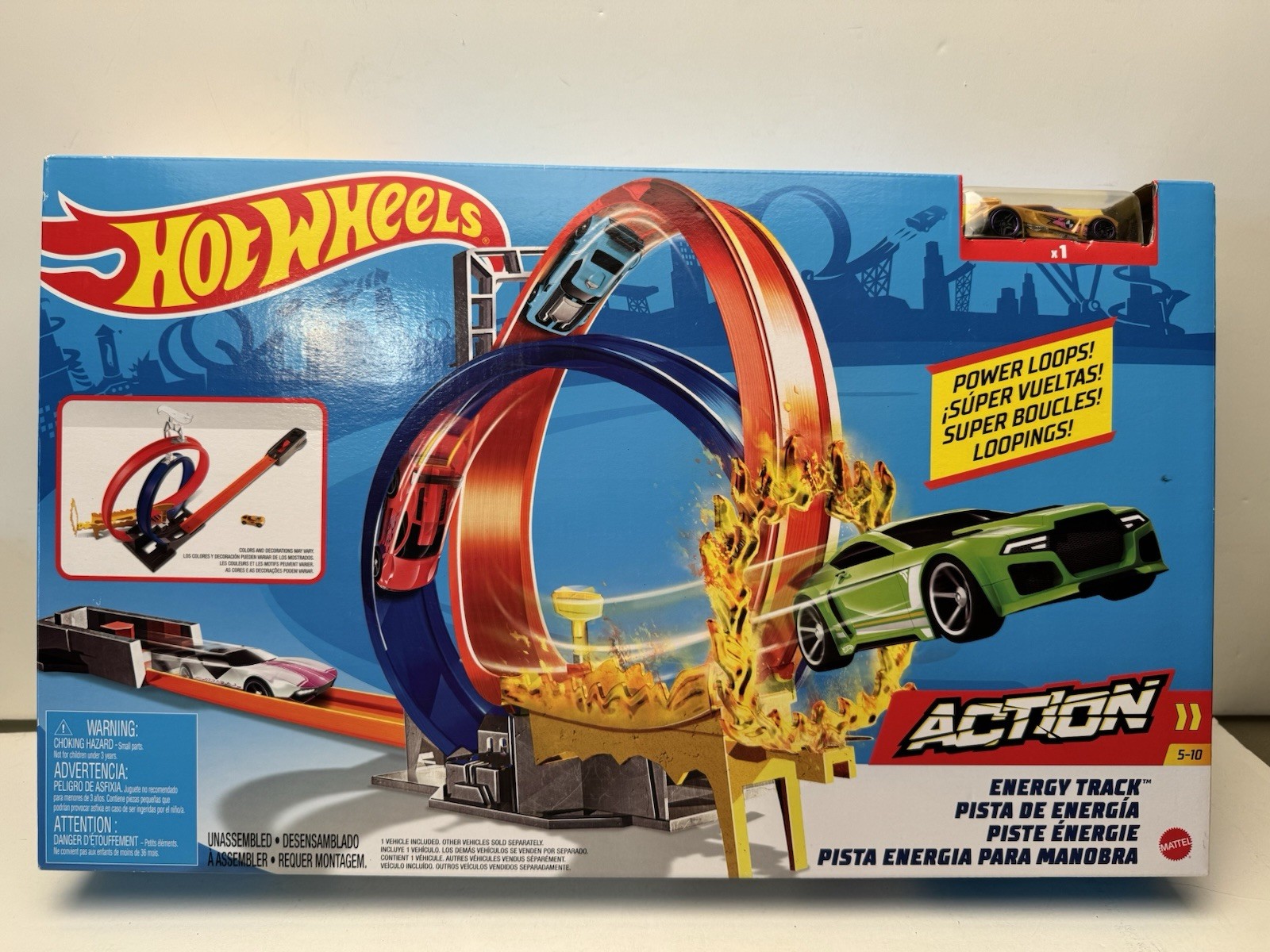 Hot Wheels Energy Track Playset