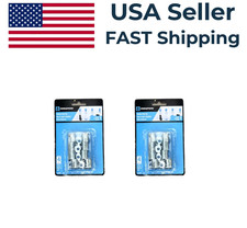 2 Pack - Crawford Medium Grip Broom and Tool Clips 4 pack #13201