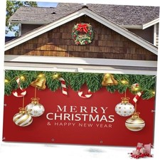 Christmas Garage Door Banner Decorations Merry Christmas Garage Door 6x13ft