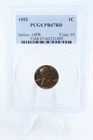 1953-P PCGS PR67RD Lincoln Wheat Cent Proof 1C