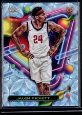 2024 Chrome Cosmic #179 Jalen Pickett Rookie Nuggets Nucleus Refractors DW