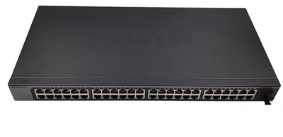 Netgear GS750E 48 Port Gigabit Netzwerk Web Managed Switch LAN Splitter - Bild 1 von 3