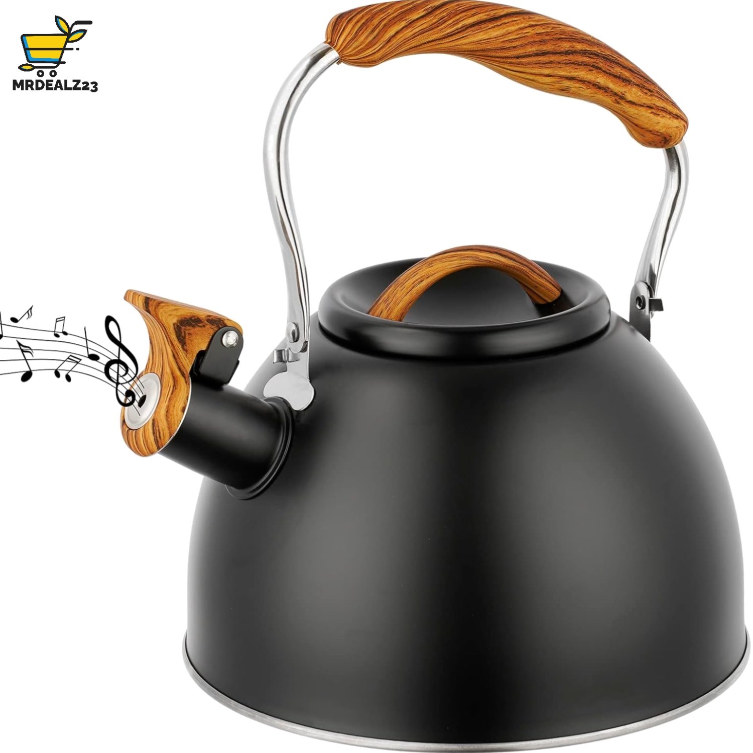 Edelstahl Teekessel 3L – Schnelles Erhitzen für Tee & Kaffee für die Familie