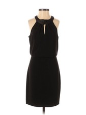 Halston Women Black Cocktail Dress 0