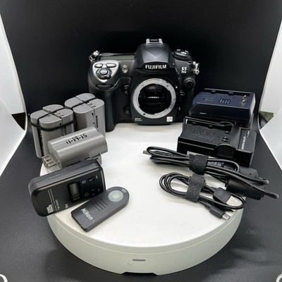 Fujifilm S5 Pro Digital SLR Camera With Batteries And Accessories - Untested